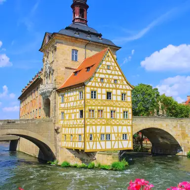 Bamberg townhall in Germnay